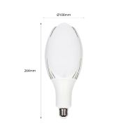 E27 40W, LED ЛАМПА BULB 4000K, 2R