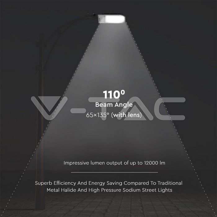 4000К/6400К, LED Улична Лампа SAMSUNG Чип 50W, V-Tac